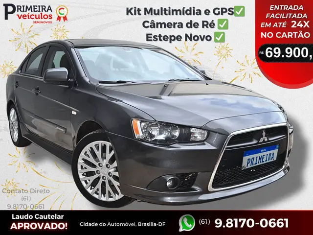 Carro Mitsubishi Lancer 2015 2.0 16V GT CVT (aut)