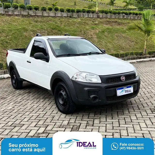 Carro Fiat Strada 2018 Hard Working 1.4 (Flex) (Cabine Simples)