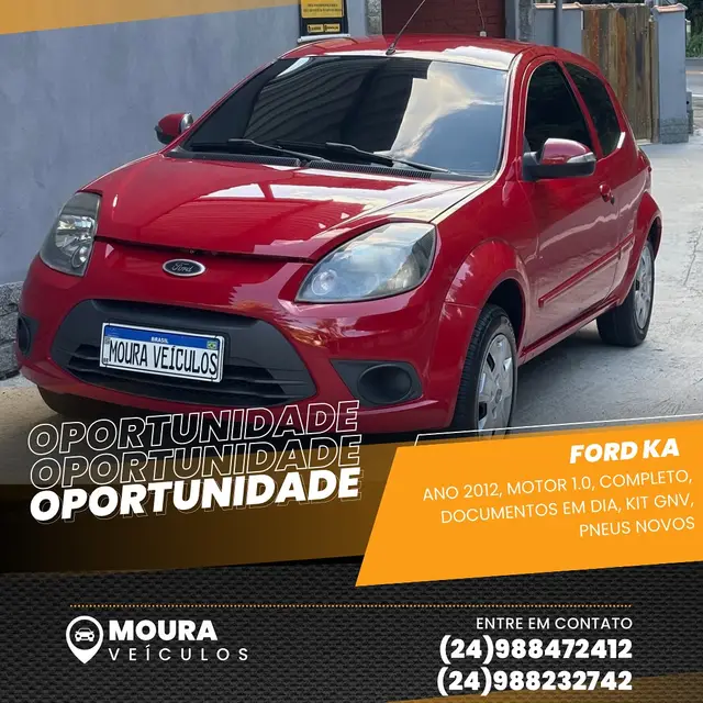 Carro Ford Ka 2012 Ka 1.0 Fly (Flex)