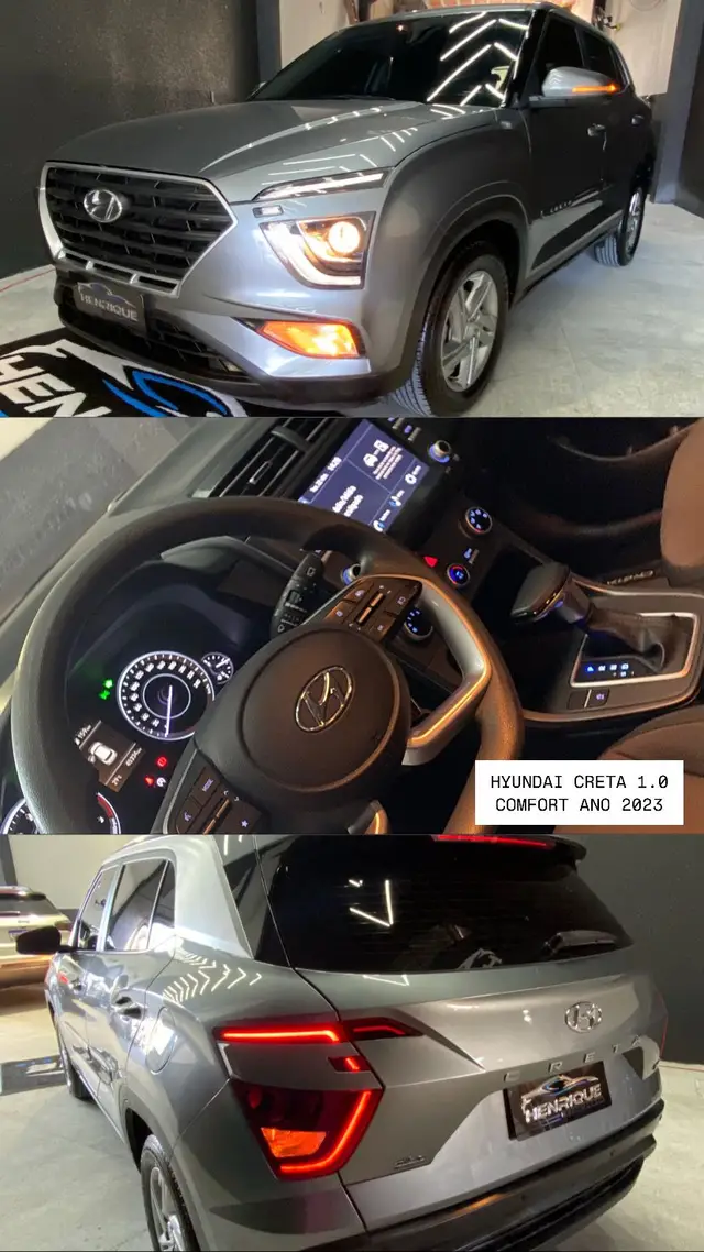Carro Hyundai Creta 2023 Comfort 1.0 Turbo (Aut) (Flex)