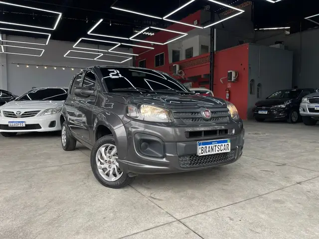Carro Fiat Uno 2021 Attractive 1.0