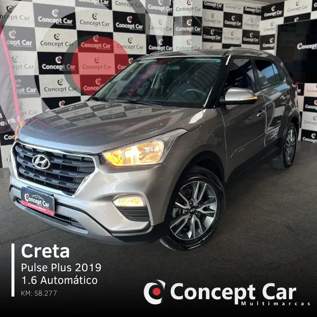 Carro Hyundai Creta 2019 Pulse Plus 1.6 (Aut) (Flex)