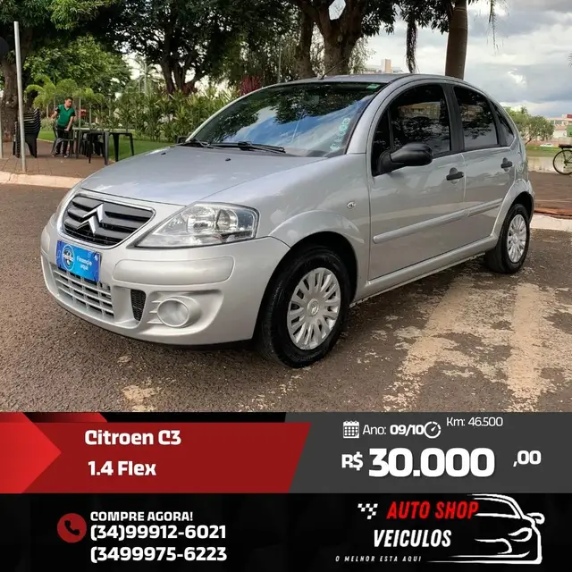 Carro Citroën C3 2010 GLX 1.4 8V (flex)