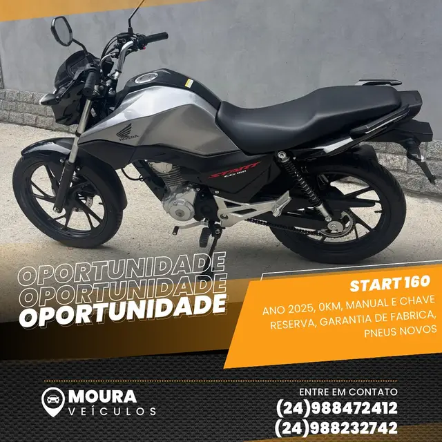 Moto Honda CG 160 2025 Start