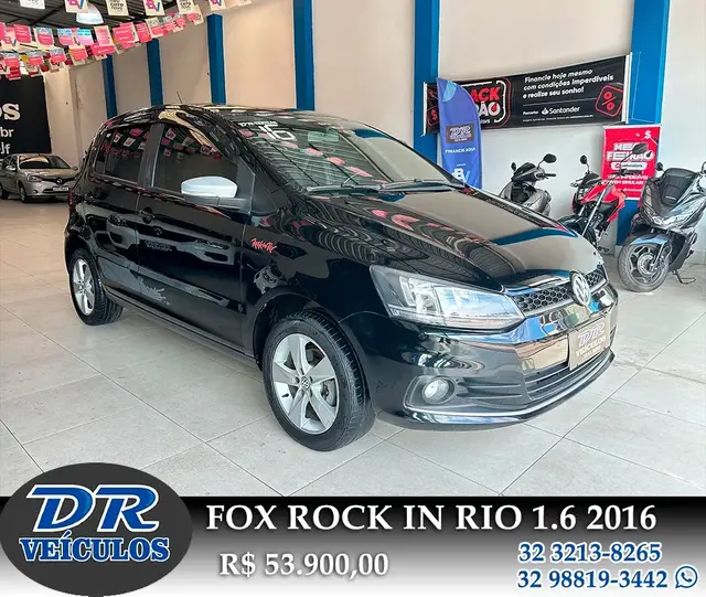 Carro Volkswagen Fox 2016 1.6 MSI Rock in Rio (Flex)