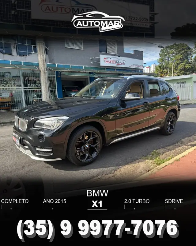 Carro BMW X1 2015 2.0 sDrive20i Activeflex