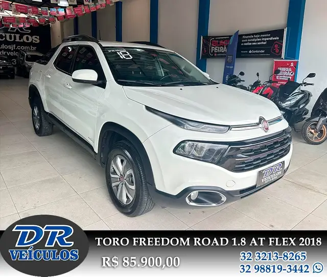 Carro Fiat Toro 2018 Freedom Road 1.8 16V Flex Aut.