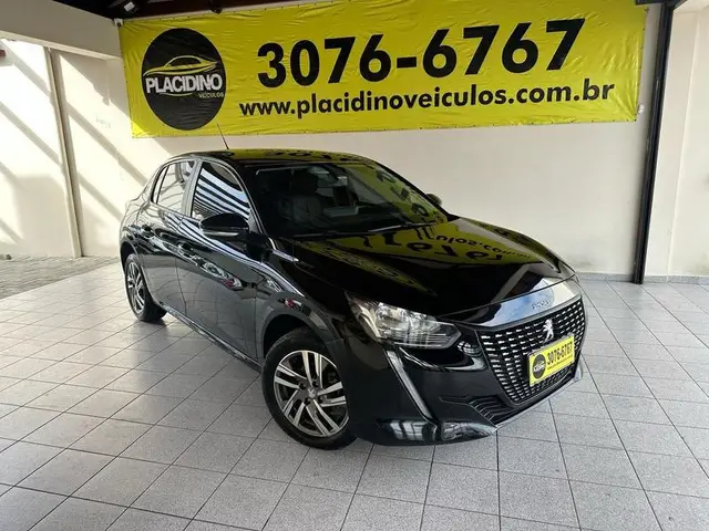 Carro Peugeot 208 2022 Allure 1.6 (Flex) (Aut)