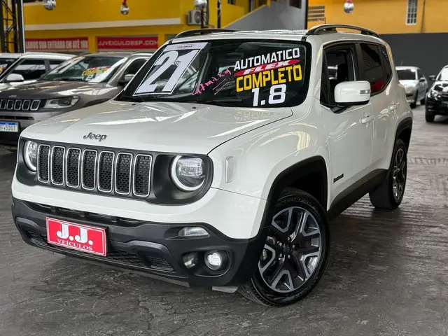Carro Jeep Renegade 2021 Longitude 1.8 4x2 (Aut) (Flex)