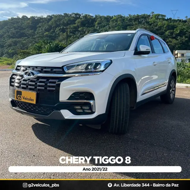 Carro CAOA Chery Tiggo 8 2022 TXS 1.6 Turbo GDI