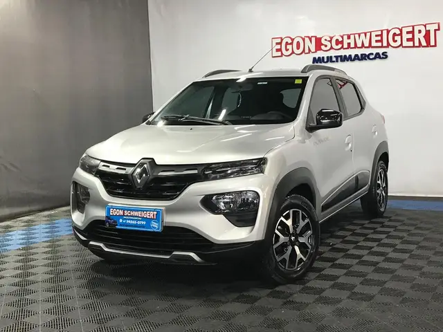 Carro Renault Kwid 2024 Outsider 1.0 12v SCe (Flex)