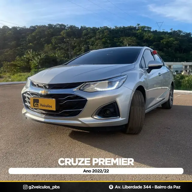 Carro Chevrolet Cruze 2022 Premier 1.4 Ecotec (Aut) (Flex)