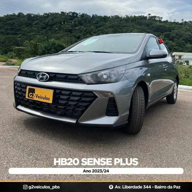 Carro Hyundai HB20 2024 Sense 1.0 (Mec.)