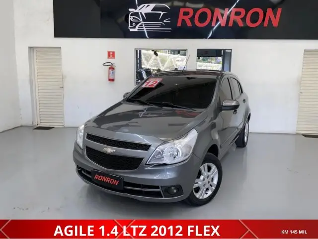 Carro Chevrolet Agile 2012 LT 1.4 8V (Flex)