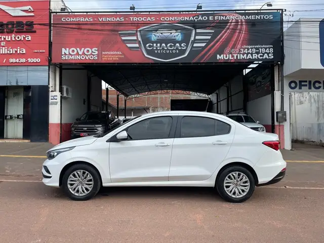 Carro Fiat Cronos 2019 1.3 Drive Firefly GSR (Flex)