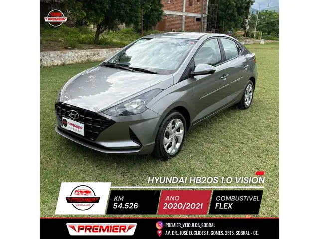 Carro Hyundai HB20S 2021 1.0 Vision (Flex)