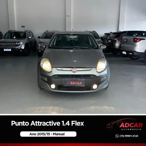 Carro Fiat Punto 2015 Attractive 1.4 (Flex)