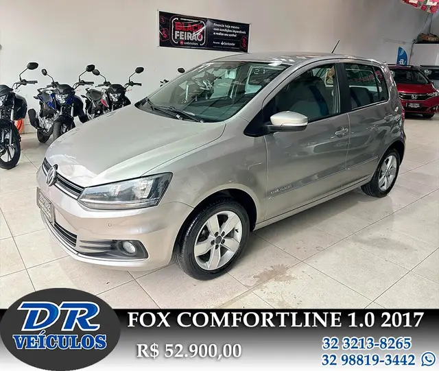 Carro Volkswagen Fox 2017 1.0 MPI Comfortline (Flex)