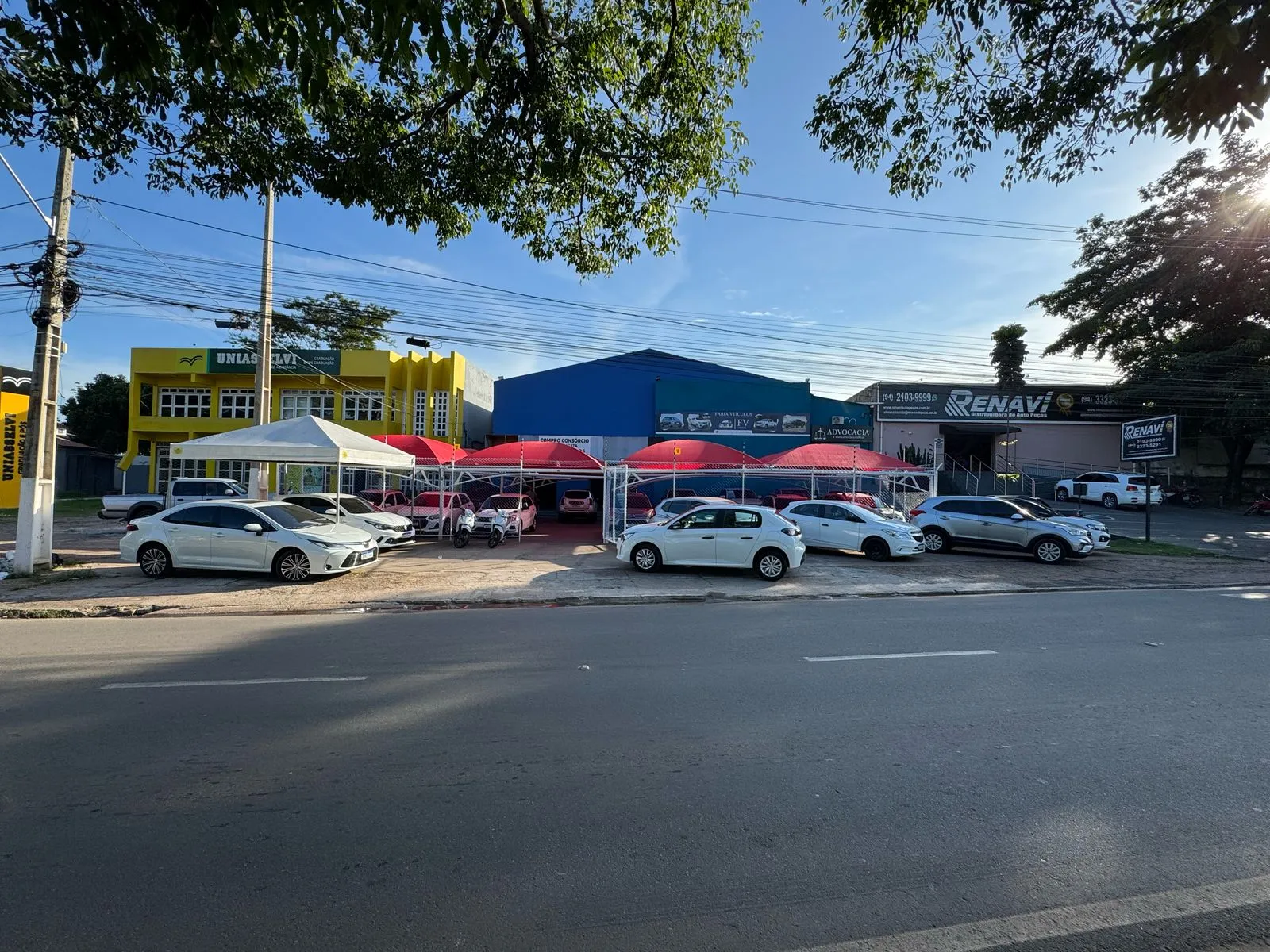 Fachada da loja Veículos à venda em Faria Ve�culos - Marabá - PA | Mobiauto