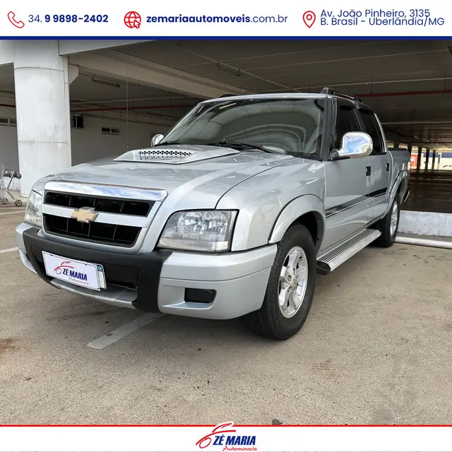 Carro Chevrolet S10 Cabine Dupla 2008 S10 Advantage 4x2 2.4 (Flex) (Cab Dupla)