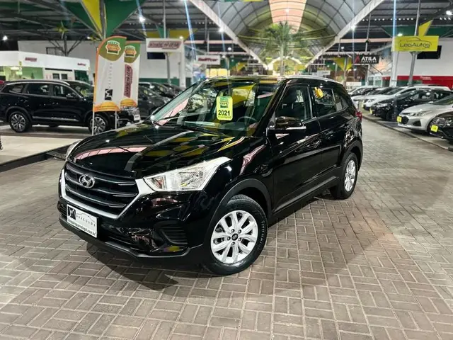 Carro Hyundai Creta 2021 Action 1.6 (Aut) (Flex)
