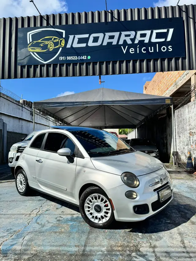 Carro Fiat 500 2012 Sport air 1.4 16V (Aut)