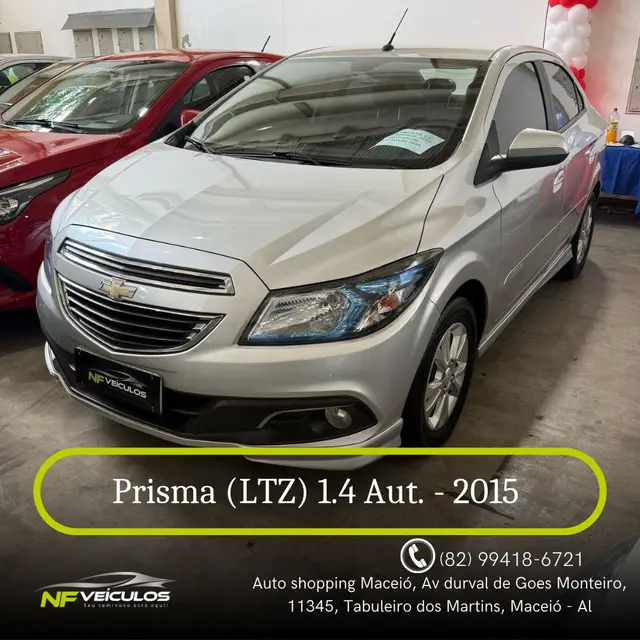 Carro Chevrolet Prisma 2015 1.4 LTZ SPE/4 (Aut)