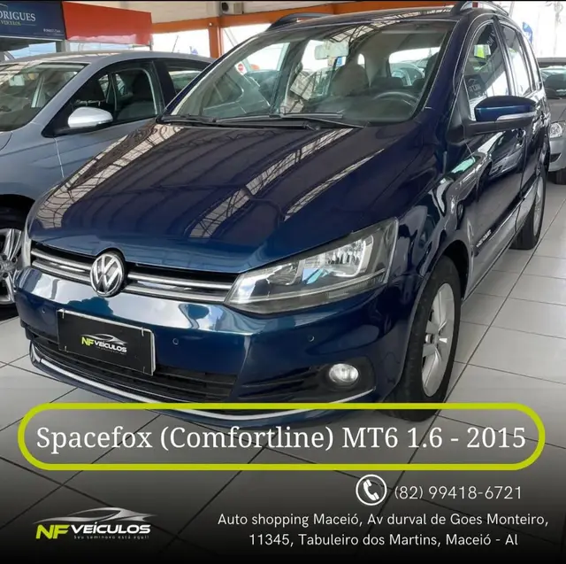 Carro Volkswagen SpaceFox 2015 1.6 VHT Comfortline (Flex)