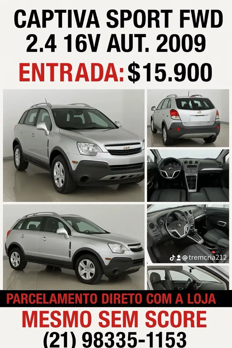 Chevrolet Captiva Sport 2.4 16V (Aut)