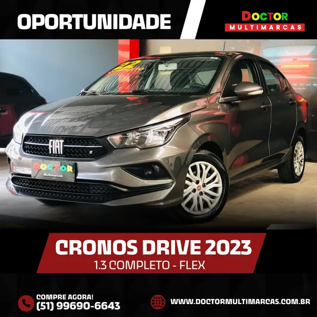Carro Fiat Cronos 2022 Drive 1.3