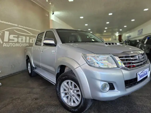 Carro Toyota Hilux Cabine Dupla 2012 Hilux 3.0 TDI 4x4 CD SRV (Aut)