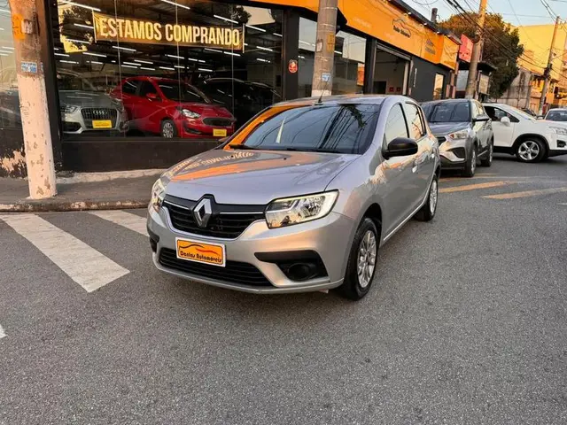 Carro Renault Sandero 2021 Life 1.0 12V SCe (Flex)