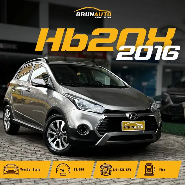 Carro Hyundai HB20X 2016 Style 1.6 (Aut) (Flex)