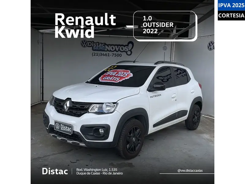 Renault Kwid Outsider 1.0 12v SCe (Flex)