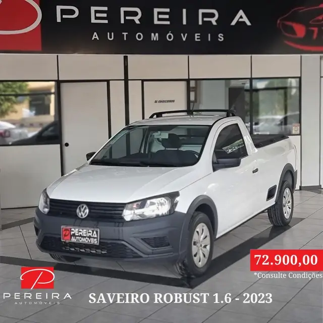 Carro Volkswagen Saveiro 2023 Robust 1.6 MSI CS (Flex)