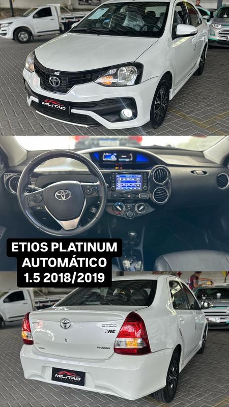 Etios Sedan Platinum 1.5 (Aut) (Flex)