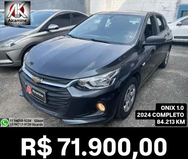 Carro Chevrolet Onix 2024 1.0