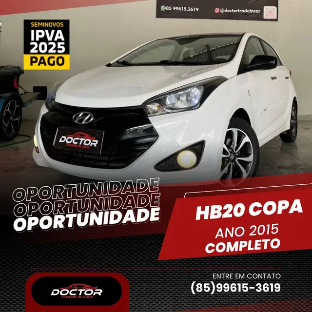 Carro Hyundai HB20 2015 1.0 Comfort (Flex)