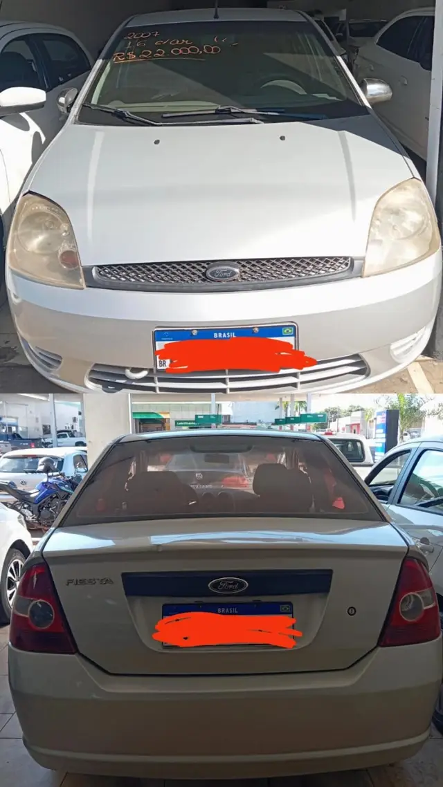 Carro Ford Fiesta Sedan 2007 First 1.6 (Flex)