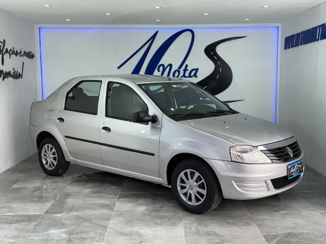 Carro Renault Logan 2013 Authentique 1.0 16V (flex)