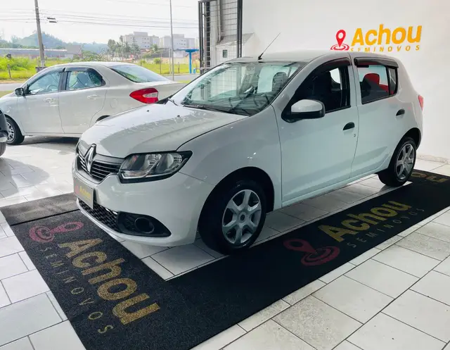 Carro Renault Sandero 2017 Authentique Hi-Power 1.0 16V (Flex)