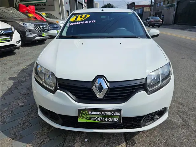 Carro Renault Sandero 2019 Authentique 1.0 12V SCe (Flex)