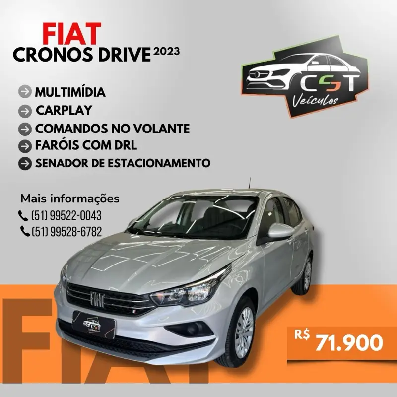 Fiat Cronos Drive 1.0 (Flex) MT