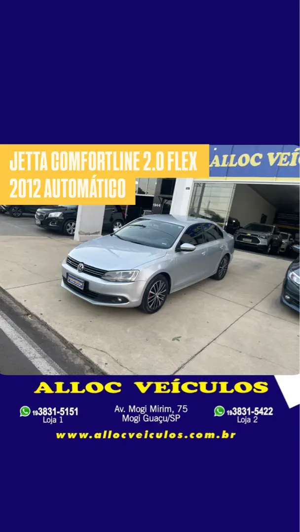 Carro Volkswagen Jetta 2012 2.0 Comfortline Tiptronic (Flex)