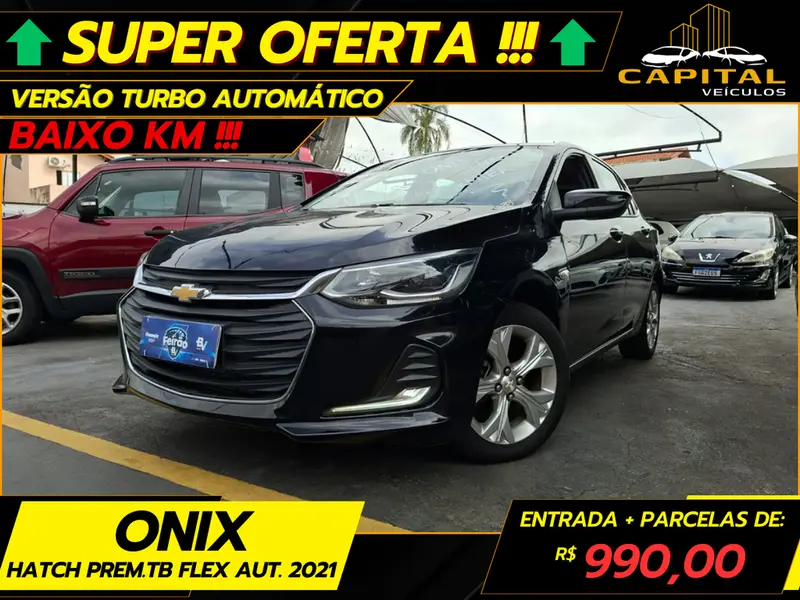 Chevrolet Onix Premier 1.0 Turbo (Flex) (Aut)
