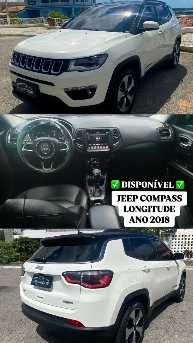 Carro Jeep Compass 2018 2.0 Longitude 4x2 (Aut) (Flex)
