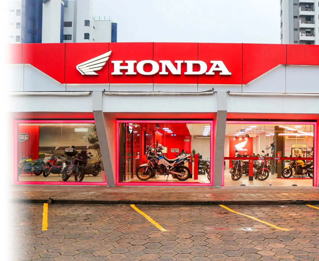 Fachada da loja POTIGUAR HONDA - Natal - RN