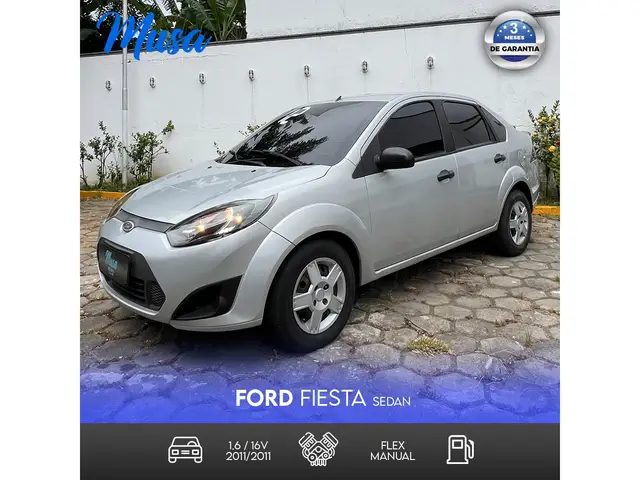 Carro Ford Fiesta Hatch 2011 1.6 (Flex)