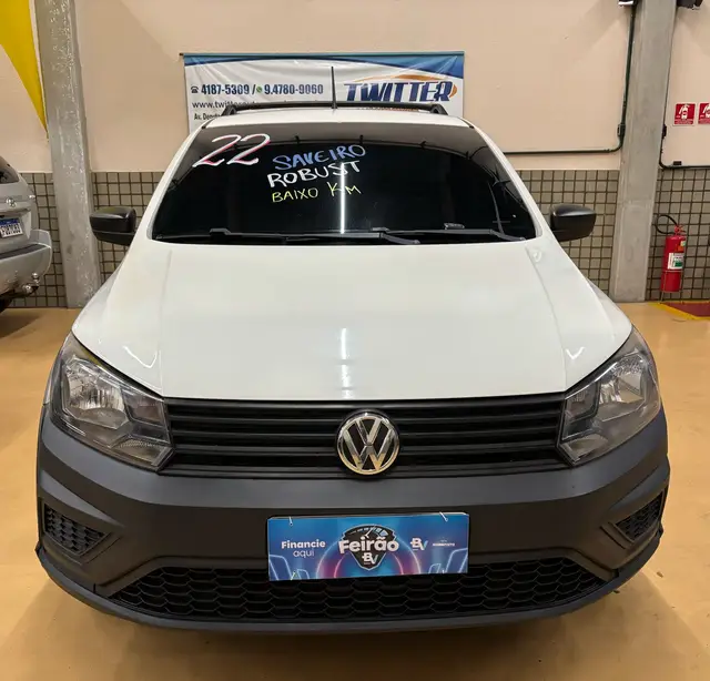 Carro Volkswagen Saveiro 2022 Robust 1.6 MSI CS (Flex)