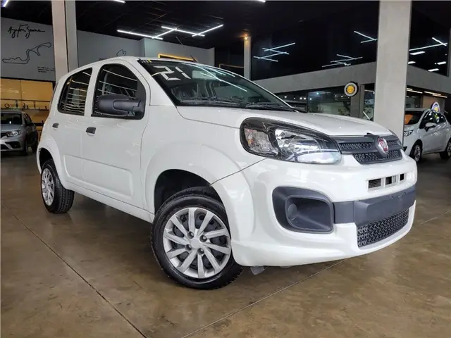 Carro Fiat Uno 2021 Attractive 1.0